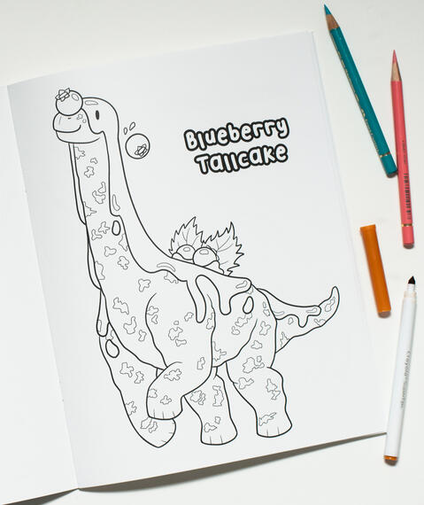 Colouring Page Example from Volume 2