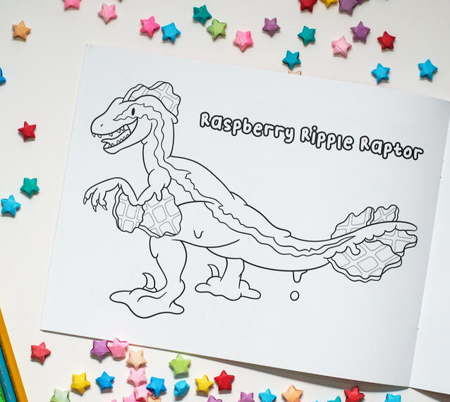 Colouring Page Example from Volume 1