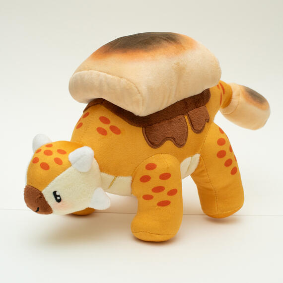 Ankylosmorus Plushie Sample